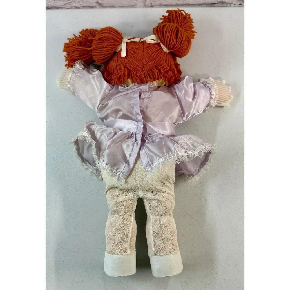 Cabbage Patch Kids Doll 1985 Green Eyes Orange Hair 1 Dimple Xavier Roberts MINT